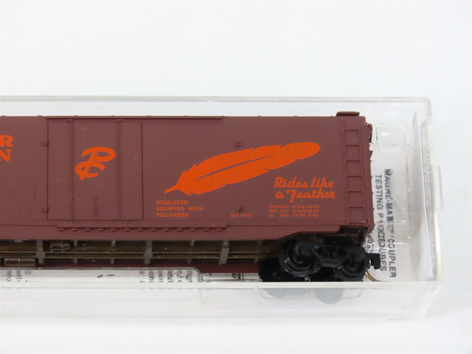 N Scale Micro-Trains MTL 32280 TS Tidewater Southern 50' Box Car 610 RTR
