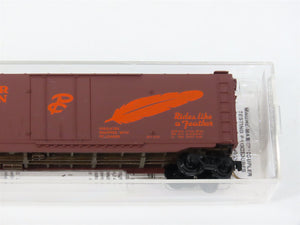 N Scale Micro-Trains MTL 32280 TS Tidewater Southern 50' Box Car 610 RTR