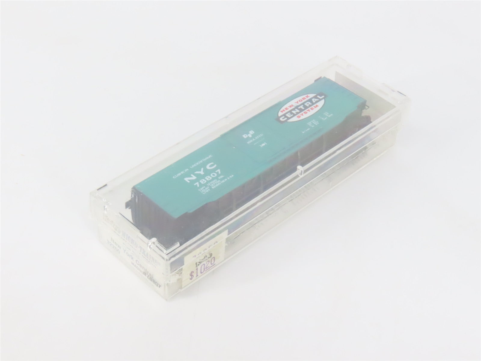 N Scale Micro-Trains MTL 32250 NYC New York Central 50' Plug Door Box Car RTR