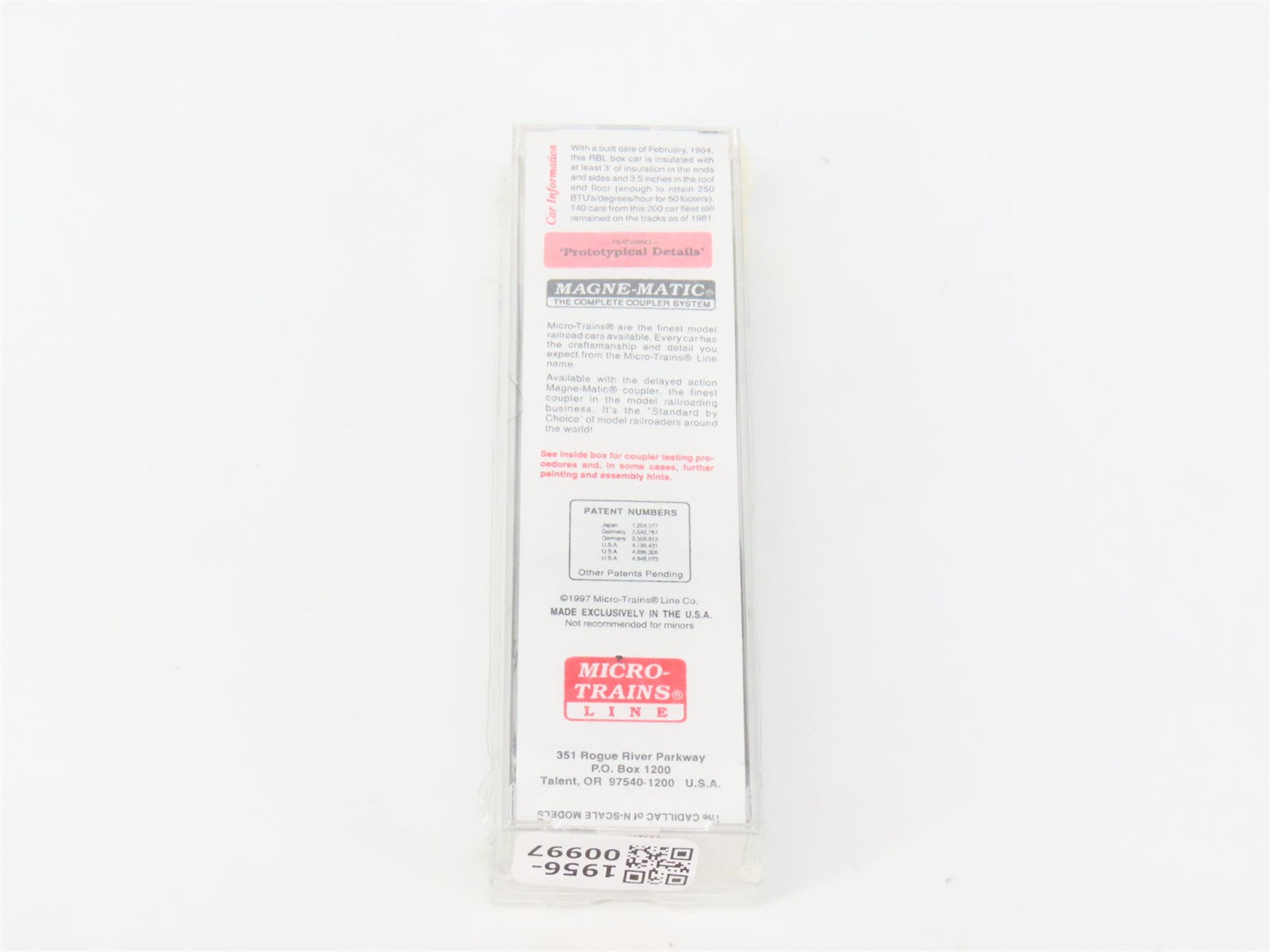 N Scale Micro-Trains MTL 32250 NYC New York Central 50' Box Car 78824 RTR