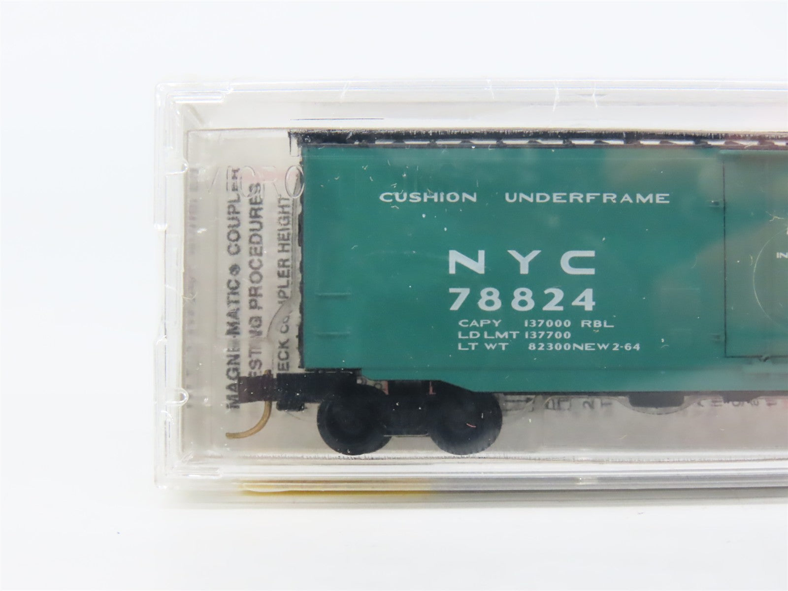 N Scale Micro-Trains MTL 32250 NYC New York Central 50' Box Car 78824 RTR
