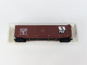 N Scale Micro-Trains MTL 32260 PGE Pacific Great Eastern 50' Box Car 4582 RTR