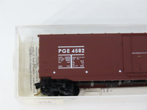 N Scale Micro-Trains MTL 32260 PGE Pacific Great Eastern 50' Box Car 4582 RTR