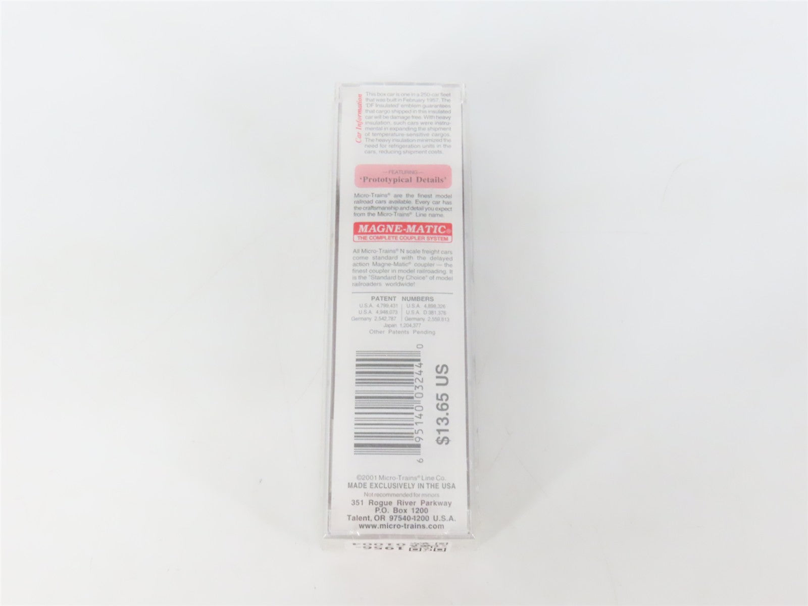 N Scale Micro-Trains MTL 32380 SP Southern Pacific Box Car 670225 RTR