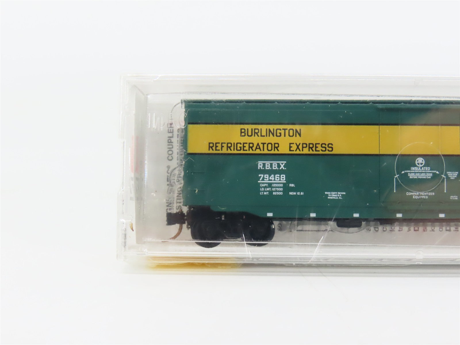 N Scale Micro-Trains MTL 32370 Chicago, Burlington & Quincy Box Car RTR