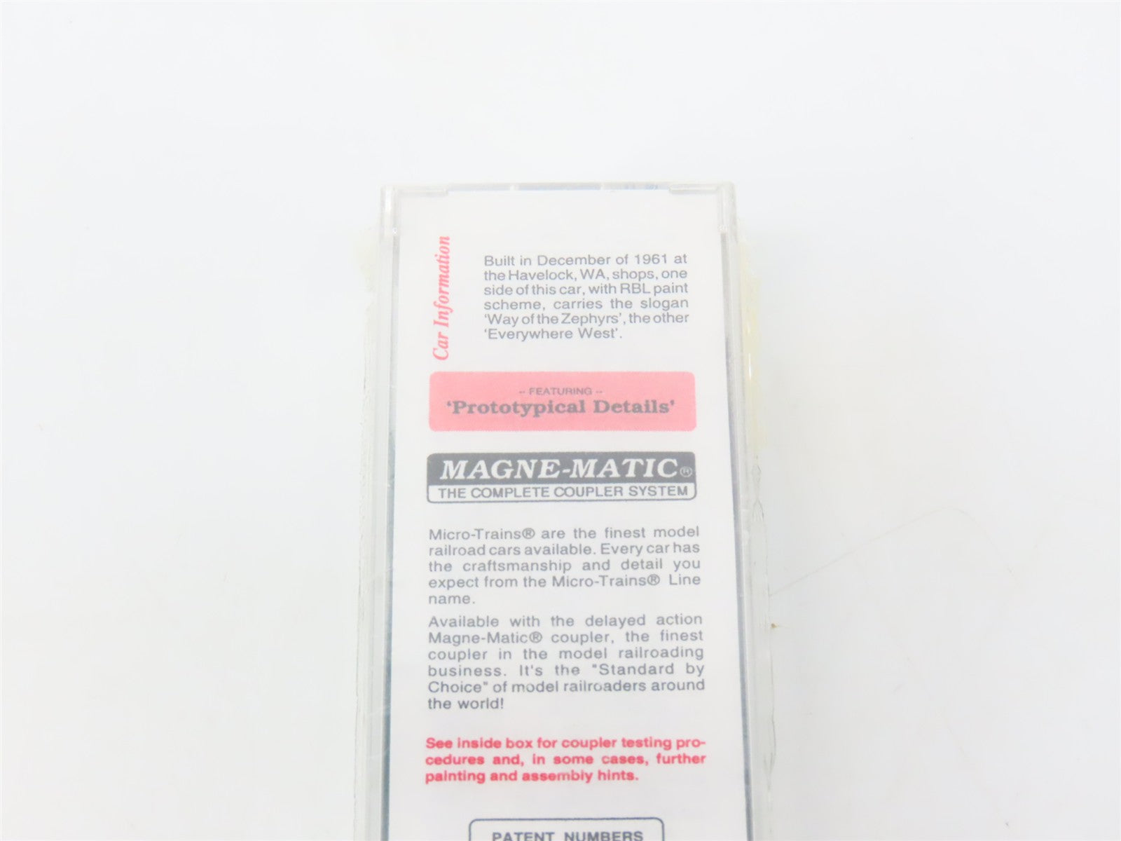 N Scale Micro-Trains MTL 32370 Chicago, Burlington & Quincy Box Car RTR