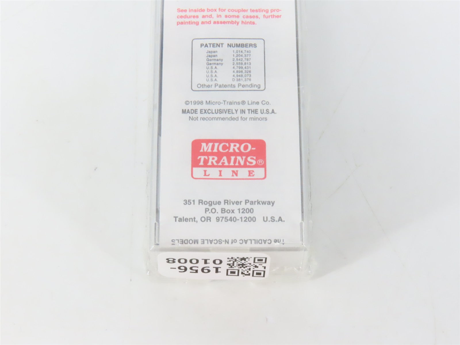 N Scale Micro-Trains MTL 32360 MR Model Railroader 50' Box Car 346599 RTR