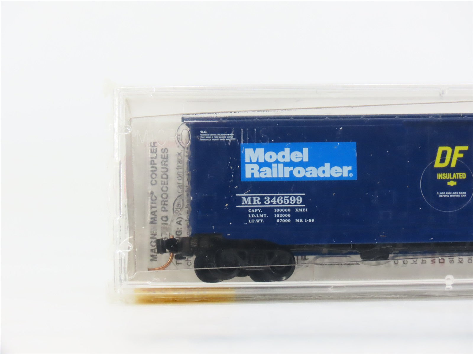 N Scale Micro-Trains MTL 32360 MR Model Railroader 50' Plug Door Box Car RTR