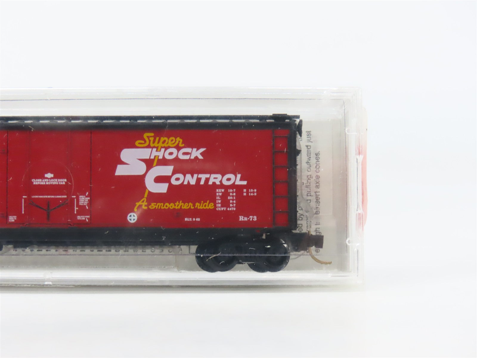 N Scale Micro-Trains MTL 32350 SFRB Santa Fe 50' Box Car 6572 RTR