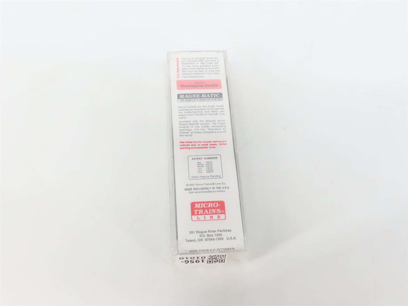 N Scale Micro-Trains MTL 32350 SFRB Santa Fe 50' Box Car 6572 RTR