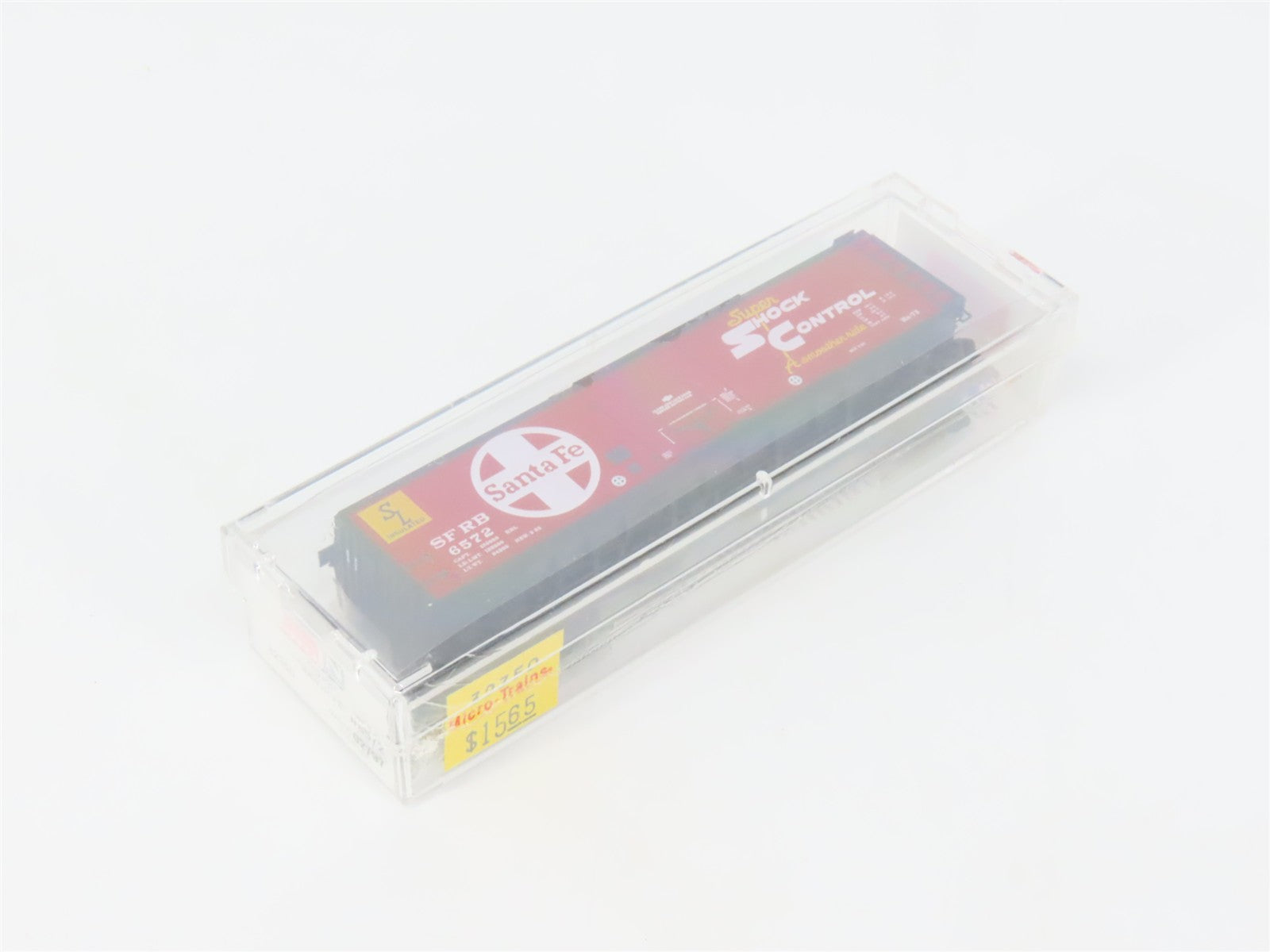 N Scale Micro-Trains MTL 32350 SFRB Santa Fe 50' Box Car 6572 RTR