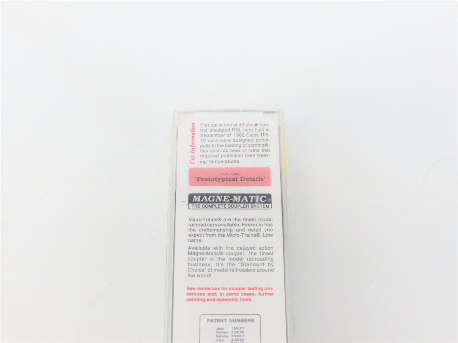 N Scale Micro-Trains MTL 32350 SFRB Santa Fe 50' Plug Door Box Car 6572 RTR