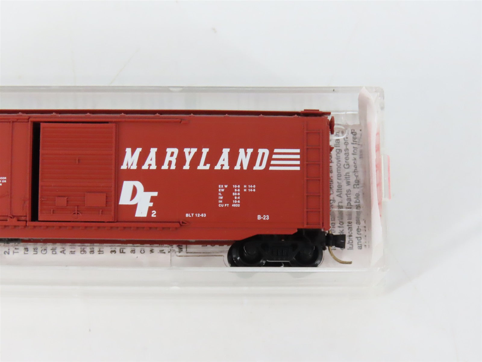 N Scale Micro-Trains MTL 33070 WM Western Maryland 50' Box Car 35006 RTR