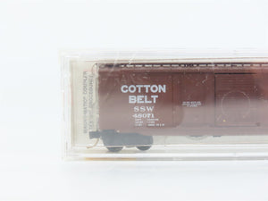 N Scale Micro-Trains MTL 33060 Cotton Belt 50' Plug & Sliding Door Box Car RTR