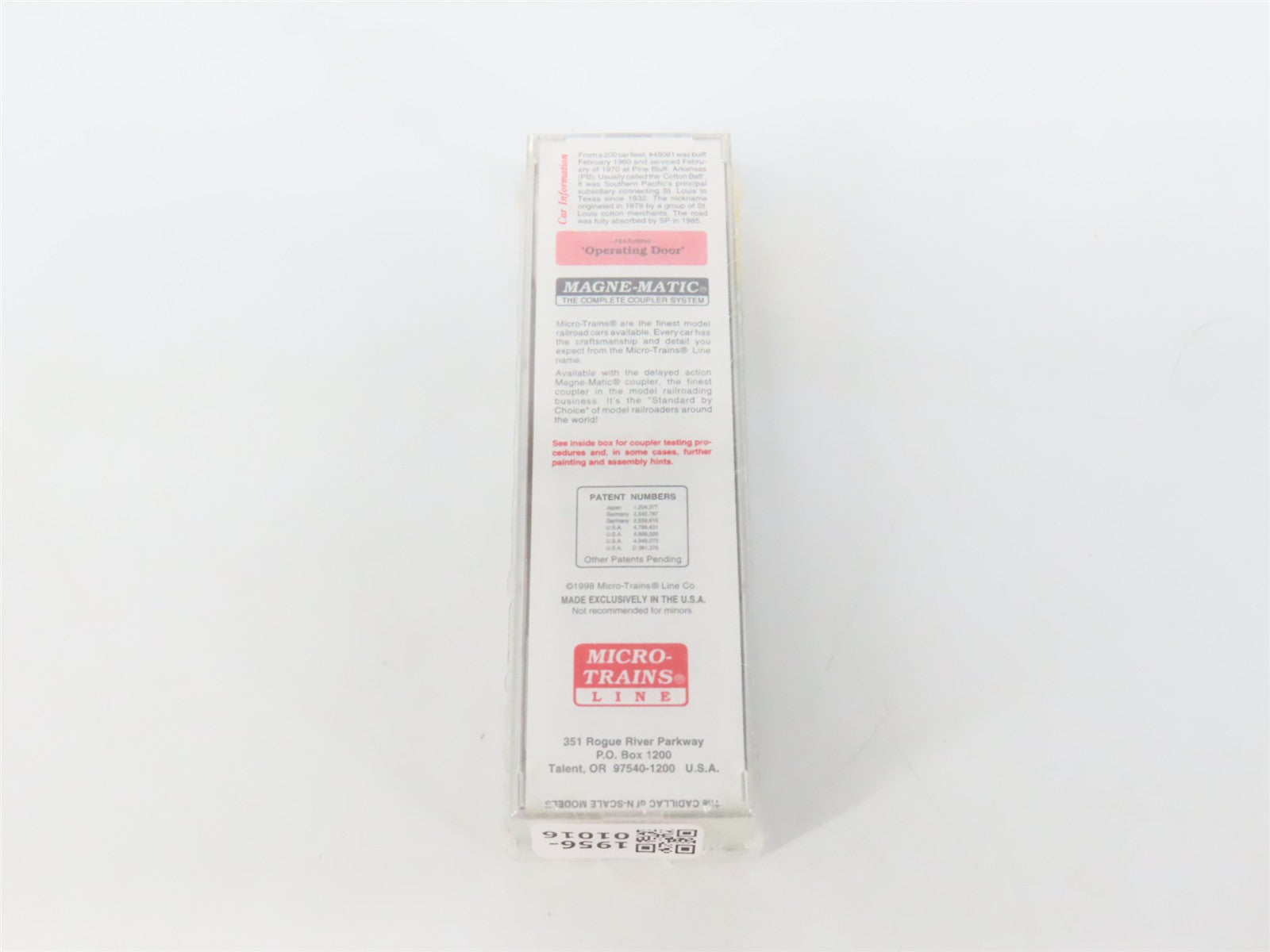 N Scale Micro-Trains MTL 33060 SSW Cotton Belt 50' Box Car 48071 RTR