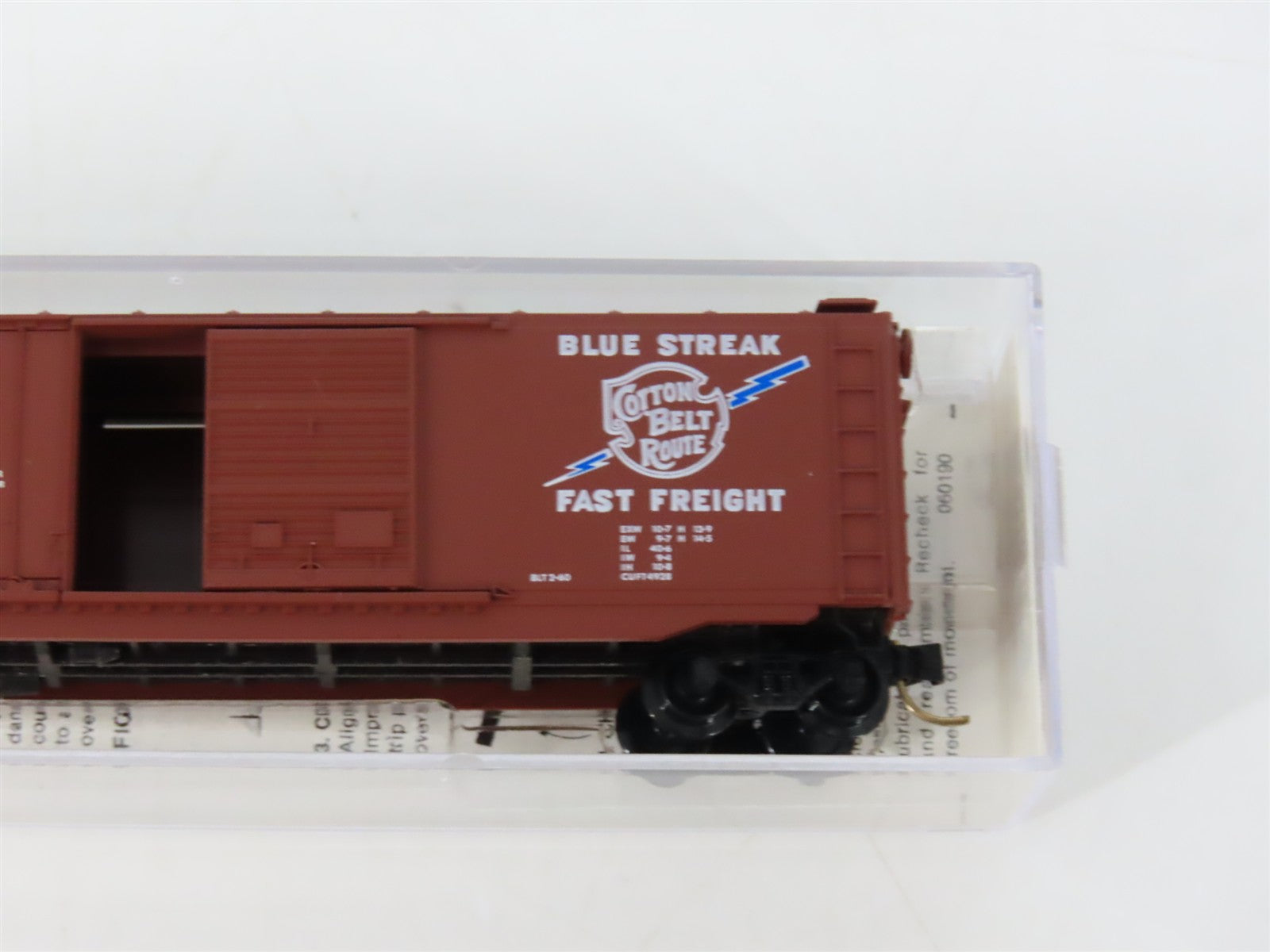 N Scale Micro-Trains MTL 33060 SSW Cotton Belt 50' Box Car 48079 RTR