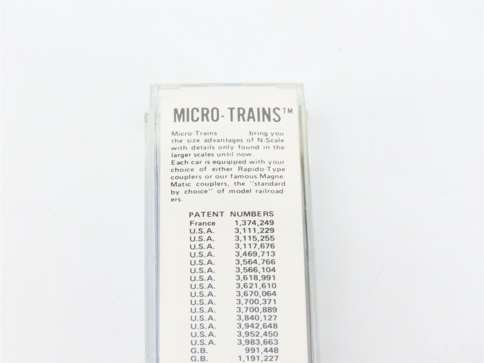 N Scale Micro-Trains MTL 33040 Yreka Western 50' Plug/Sliding Door Box Car RTR