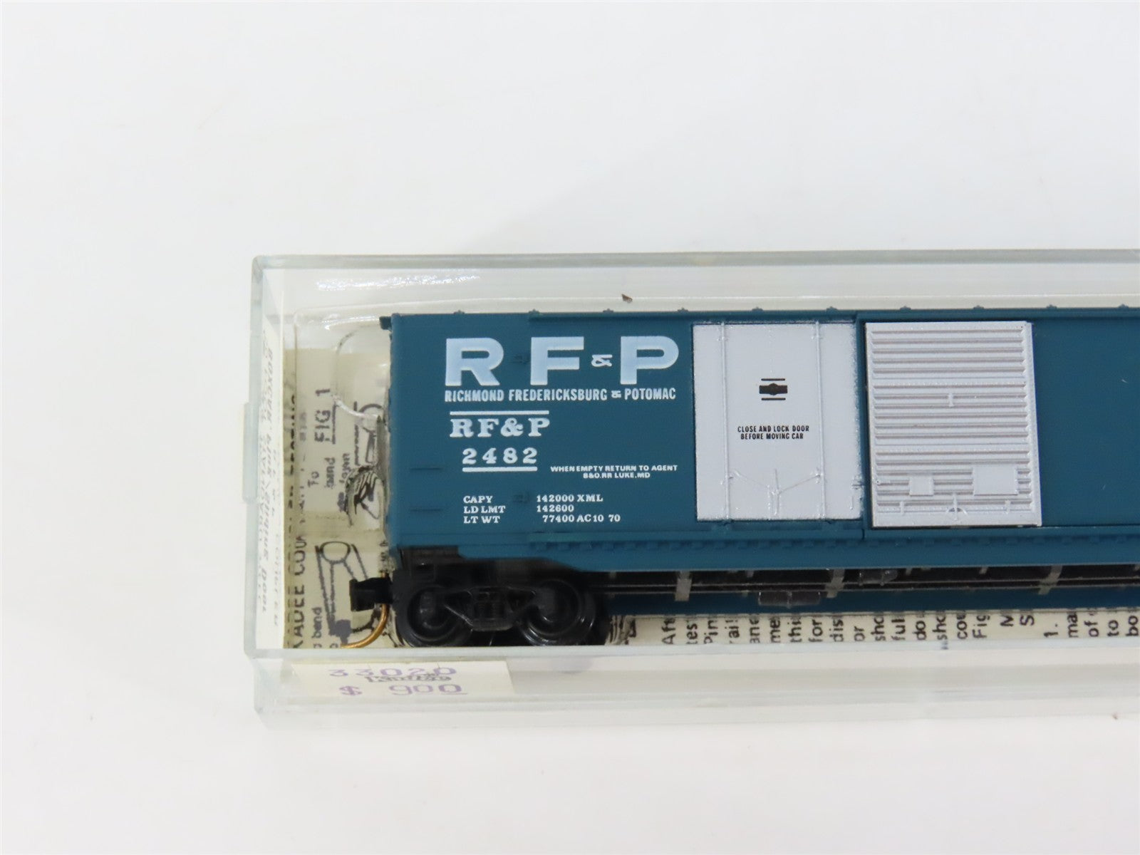 N Scale Micro-Trains MTL 33020 Richmond, Fredericksburg & Potomac Box Car RTR