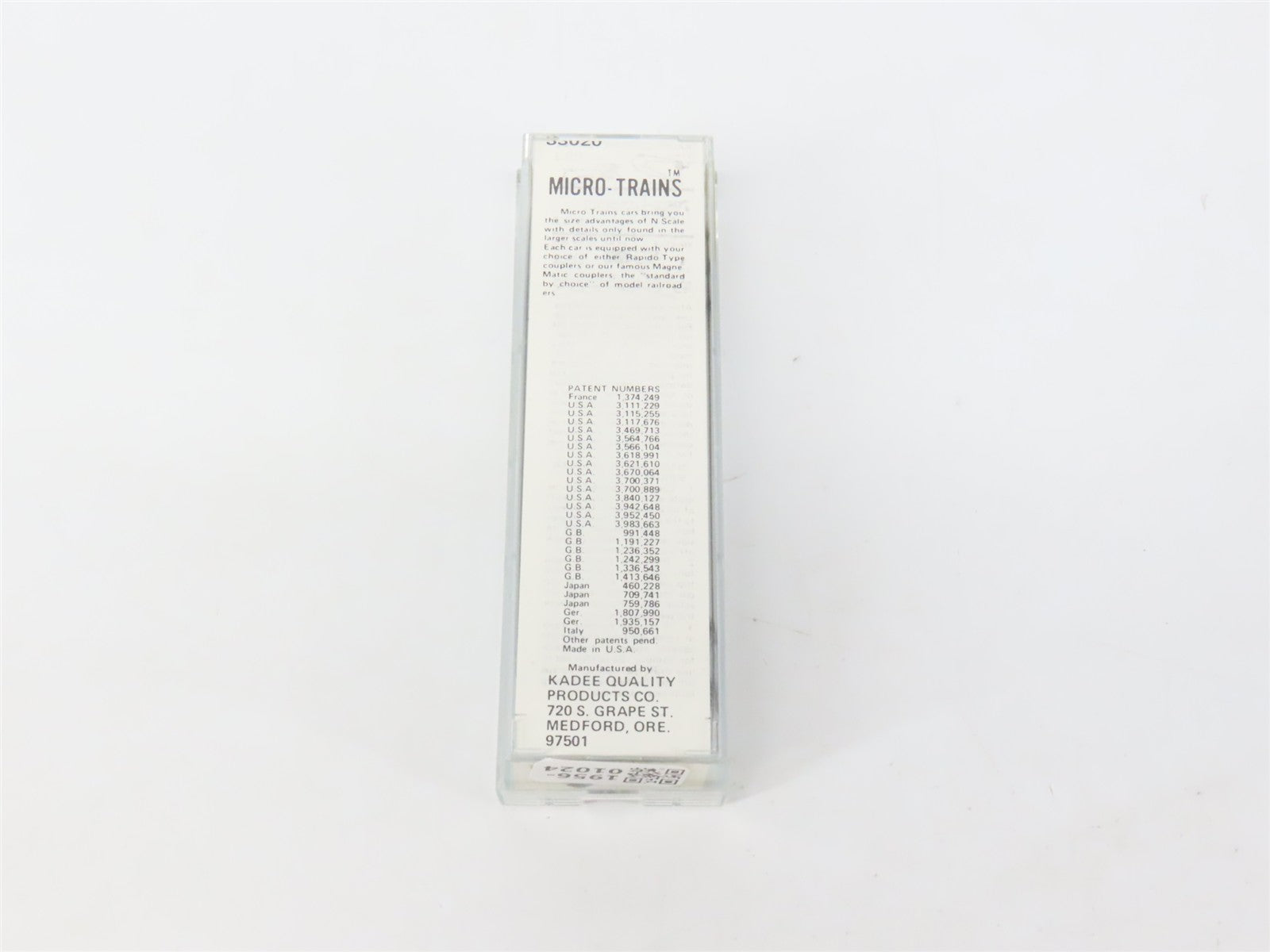N Scale Micro-Trains MTL 33020 Richmond, Fredericksburg & Potomac Box Car RTR