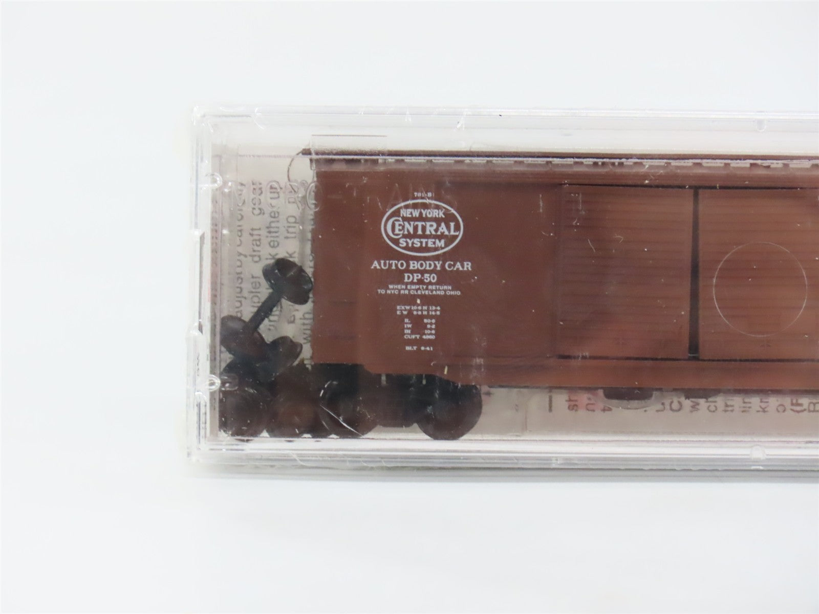N Scale Micro-Trains MTL 34150 NYC New York Central 50' Box Car 64490 RTR