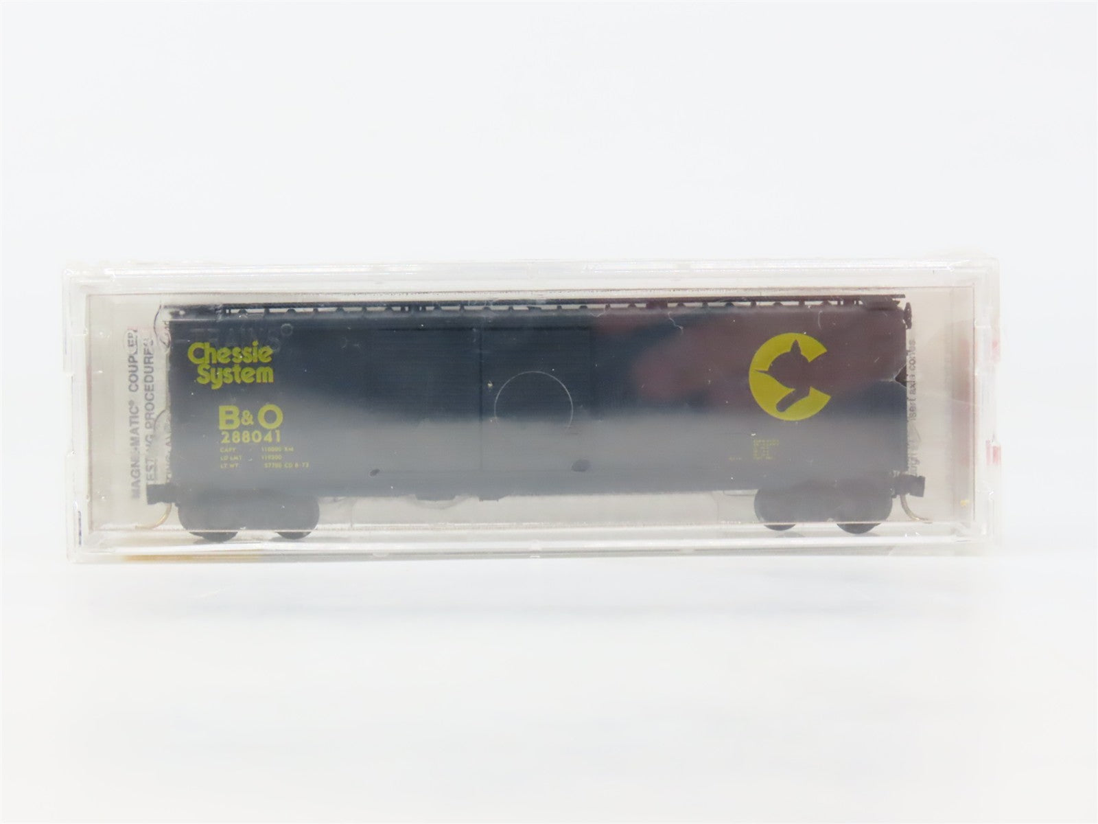 N Scale Micro-Trains MTL 34010 B&O Chessie System 50' Double Door Box Car RTR