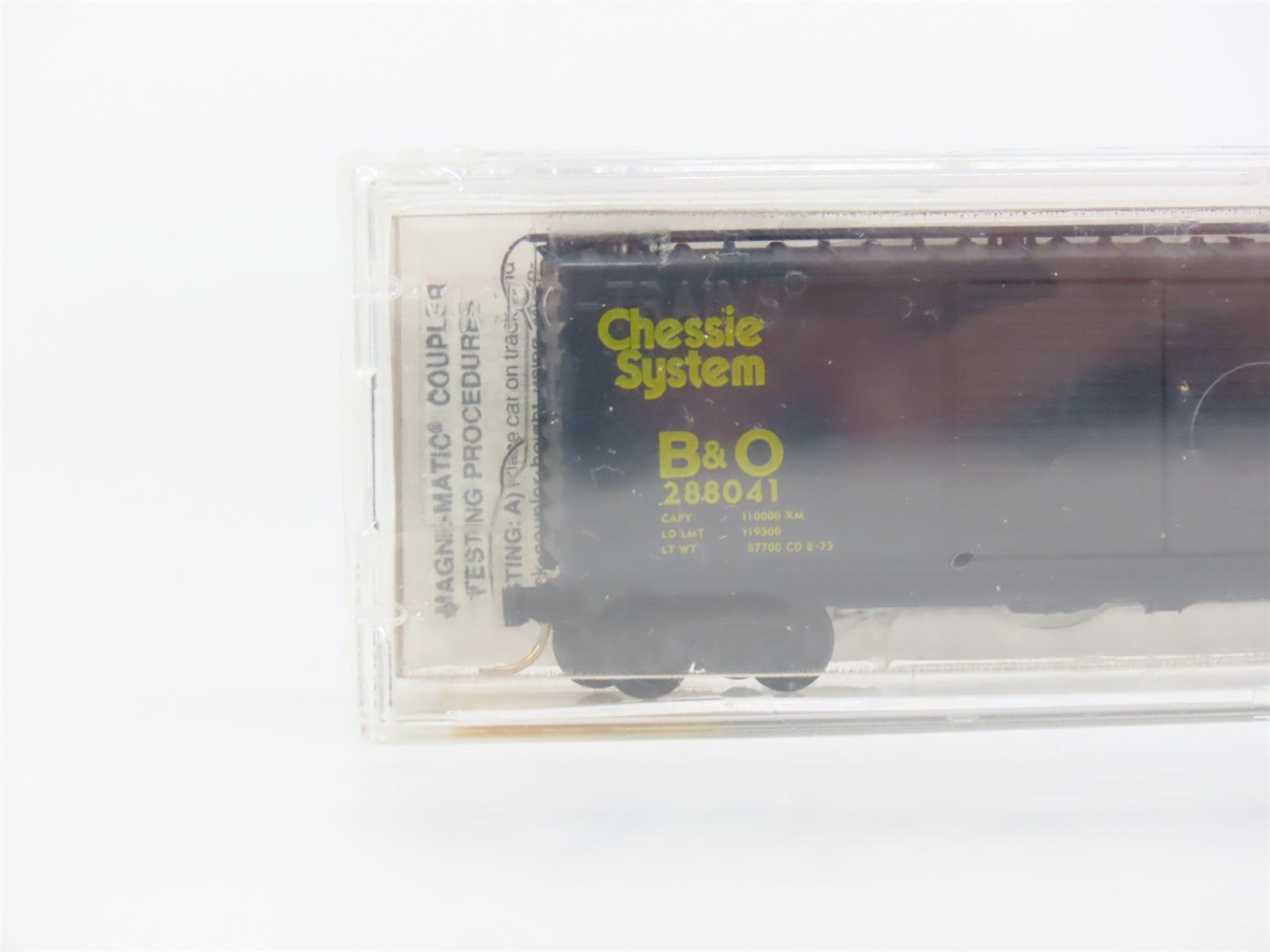 N Scale Micro-Trains MTL 34010 B&O Chessie System 50' Double Door Box Car RTR