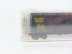 N Scale Micro-Trains MTL 34010 B&O Chessie System 50' Double Door Box Car RTR