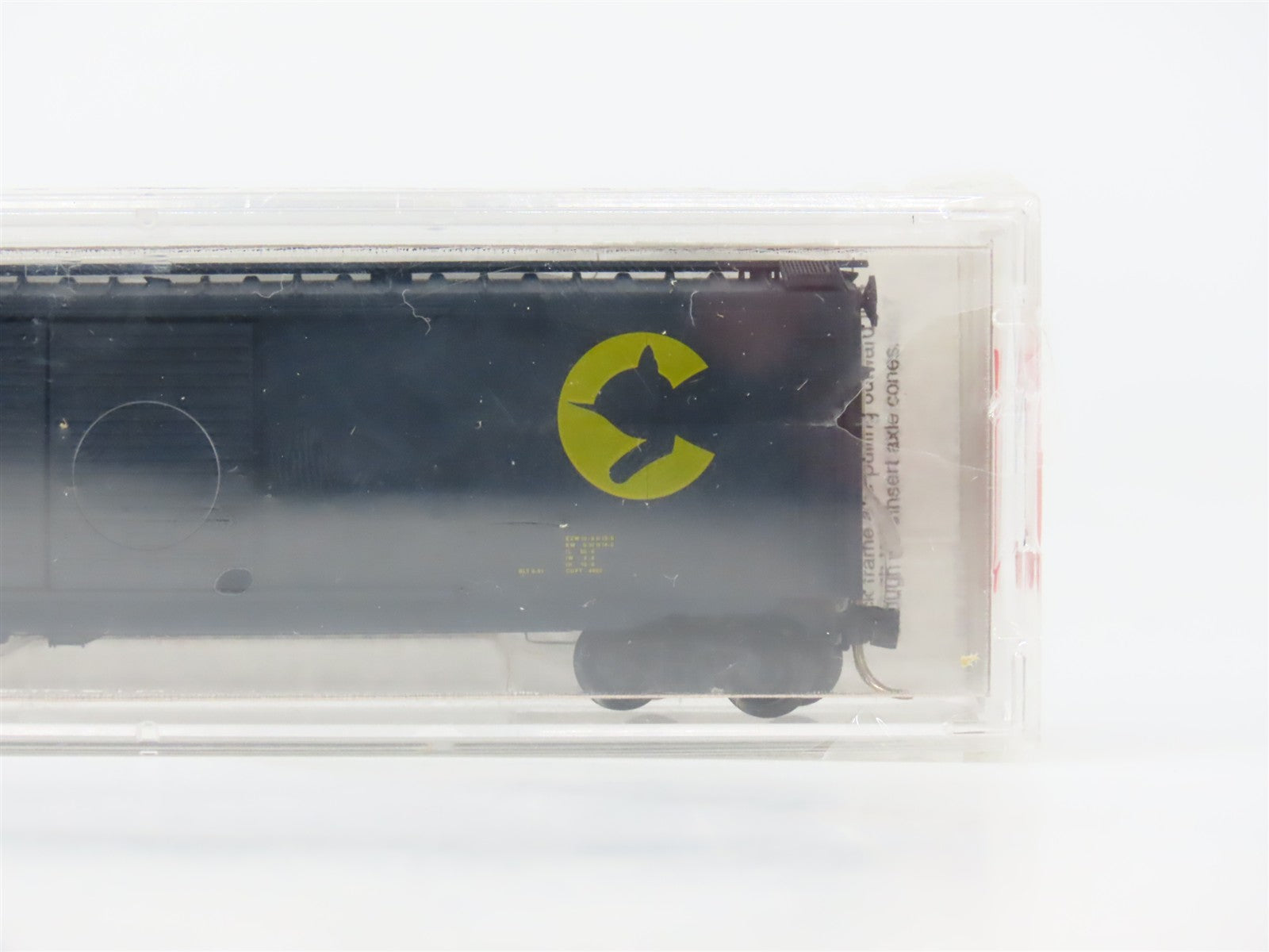 N Scale Micro-Trains MTL 34010 B&O Chessie System 50' Double Door Box Car RTR