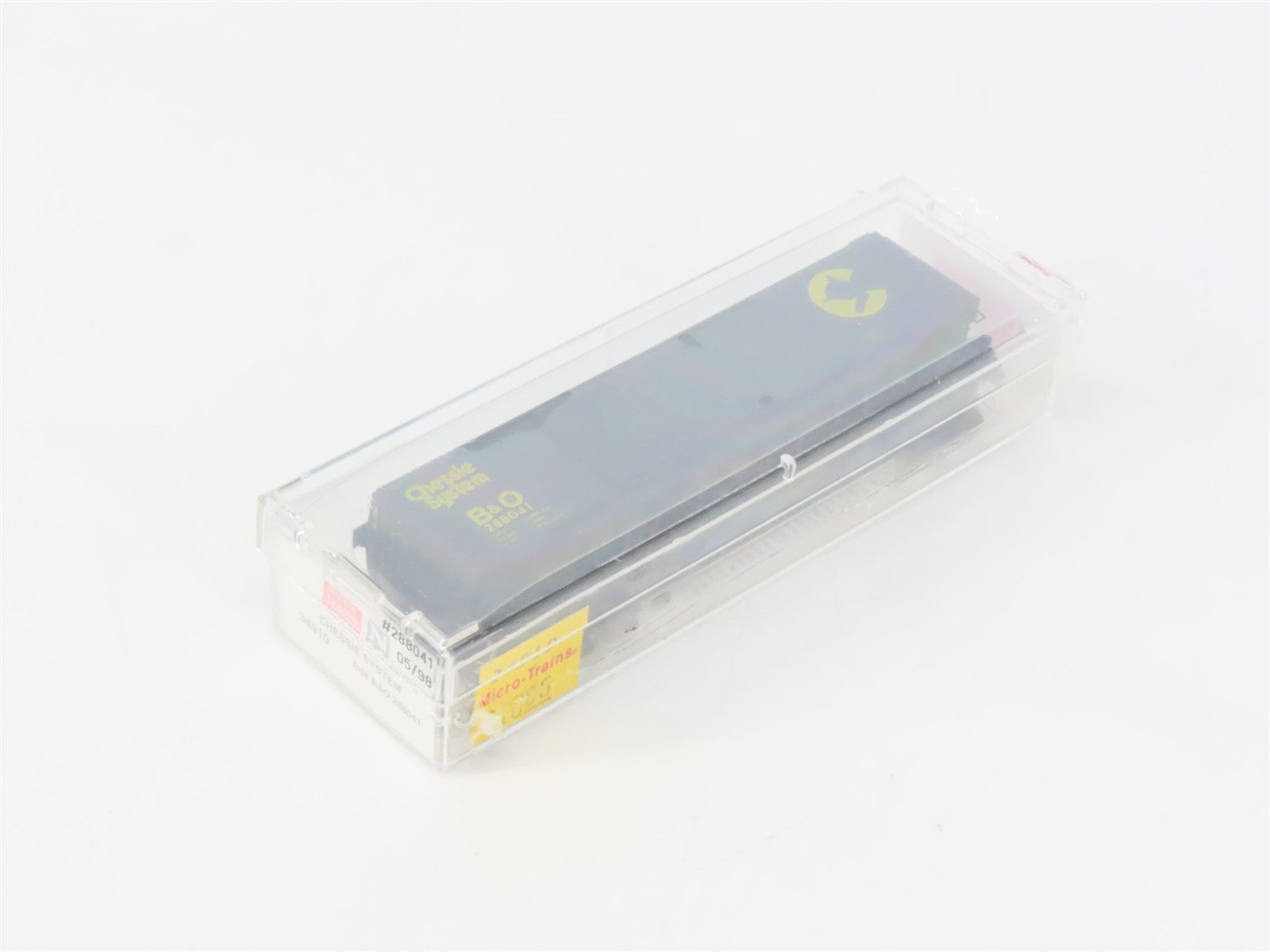 N Scale Micro-Trains MTL 34010 B&O Chessie System 50' Double Door Box Car RTR