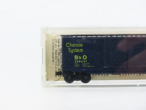 N Scale Micro-Trains MTL 34010 B&O Baltimore & Ohio 50' Box Car 288651 RTR