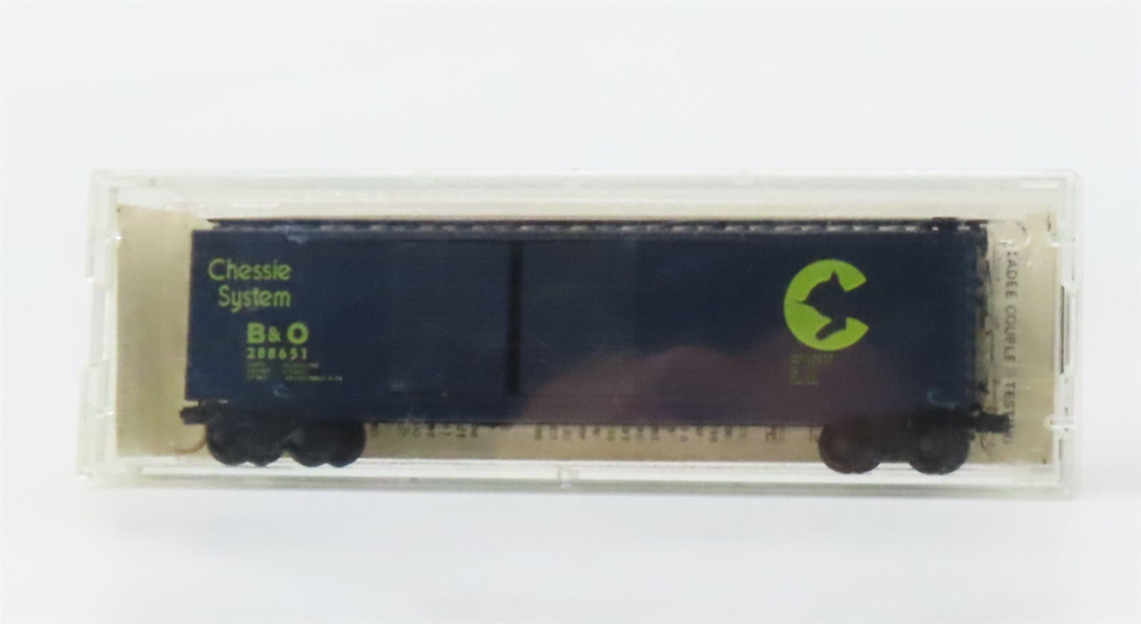 N Scale Micro-Trains MTL 34010 B&O Baltimore & Ohio 50' Box Car 288651 RTR