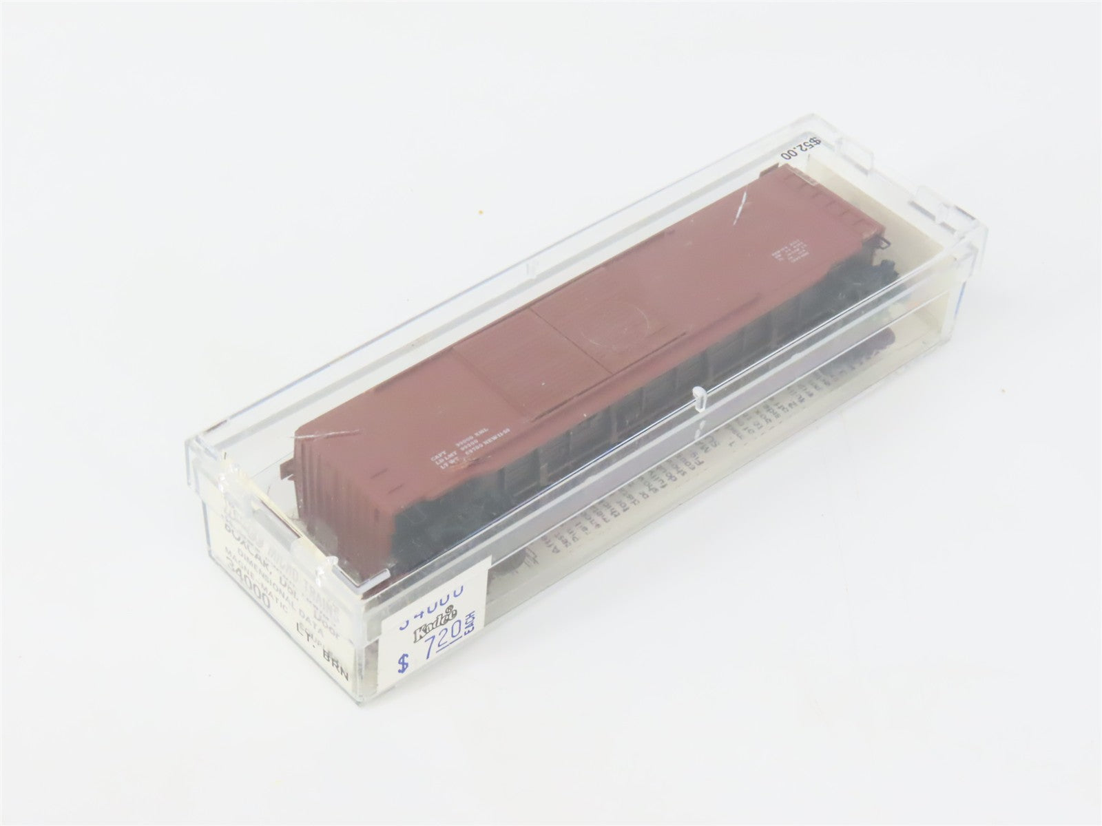 N Scale Micro-Trains MTL 34000 50' Double Door Box Car RTR