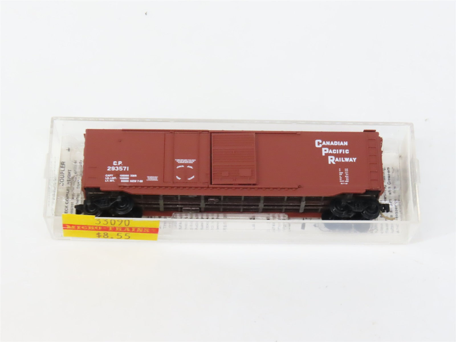 N Scale Micro-Trains MTL 33090 CP Canadian Pacific 40' Double Door Box Car RTR
