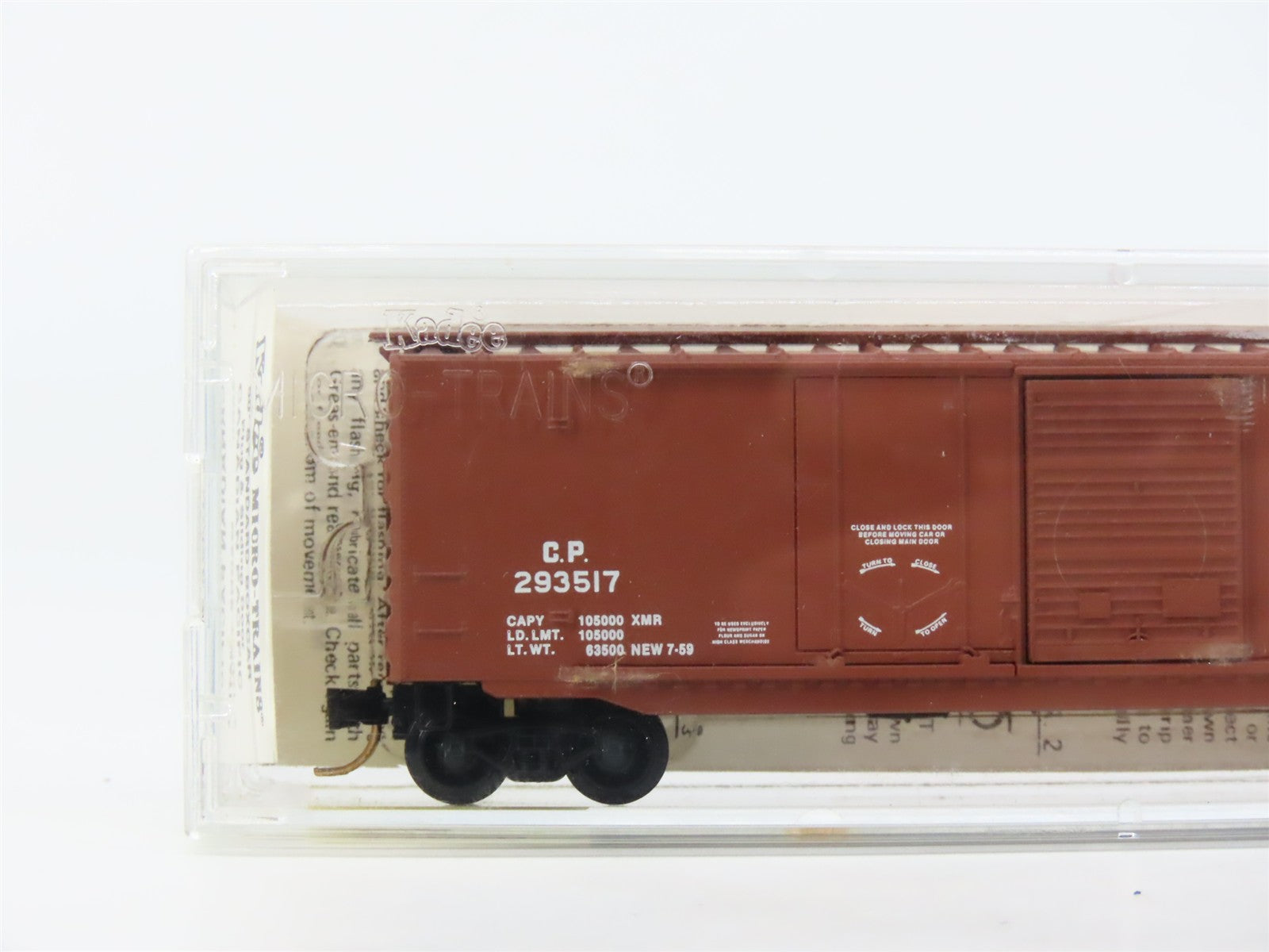 N Scale Micro-Trains MTL 33090 CP Canadian Pacific 50' Box Car 293517 RTR