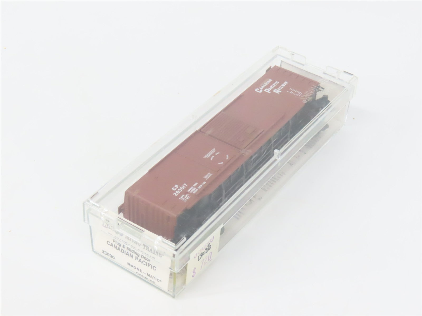N Scale Micro-Trains MTL 33090 CP Canadian Pacific 50' Box Car 293517 RTR
