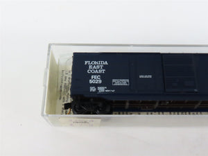 N Scale Micro-Trains MTL 33080 FEC Florida East Coast 50' Box Car 5029 RTR