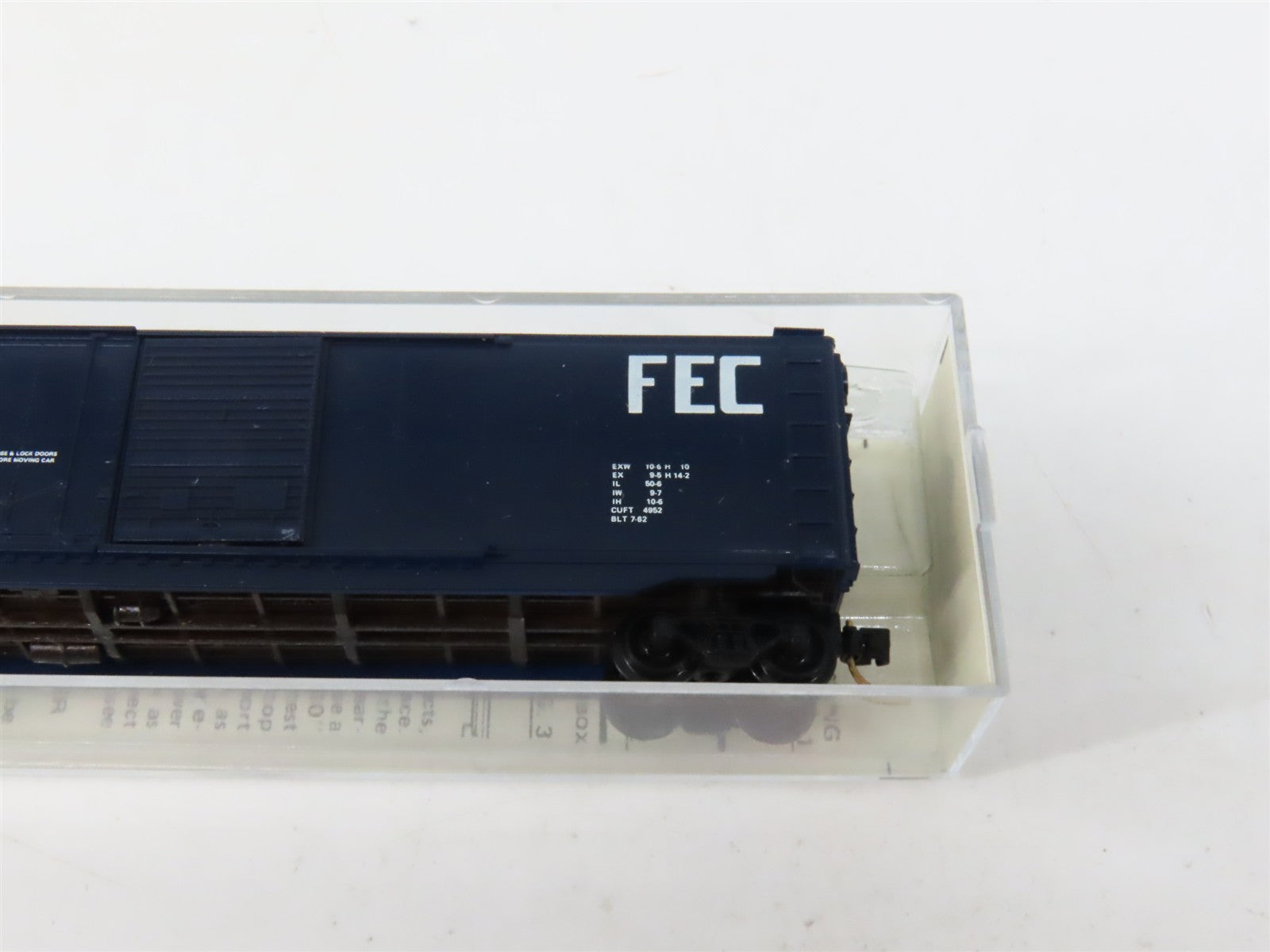 N Scale Micro-Trains MTL 33080 FEC Florida East Coast 50' Box Car 5029 RTR