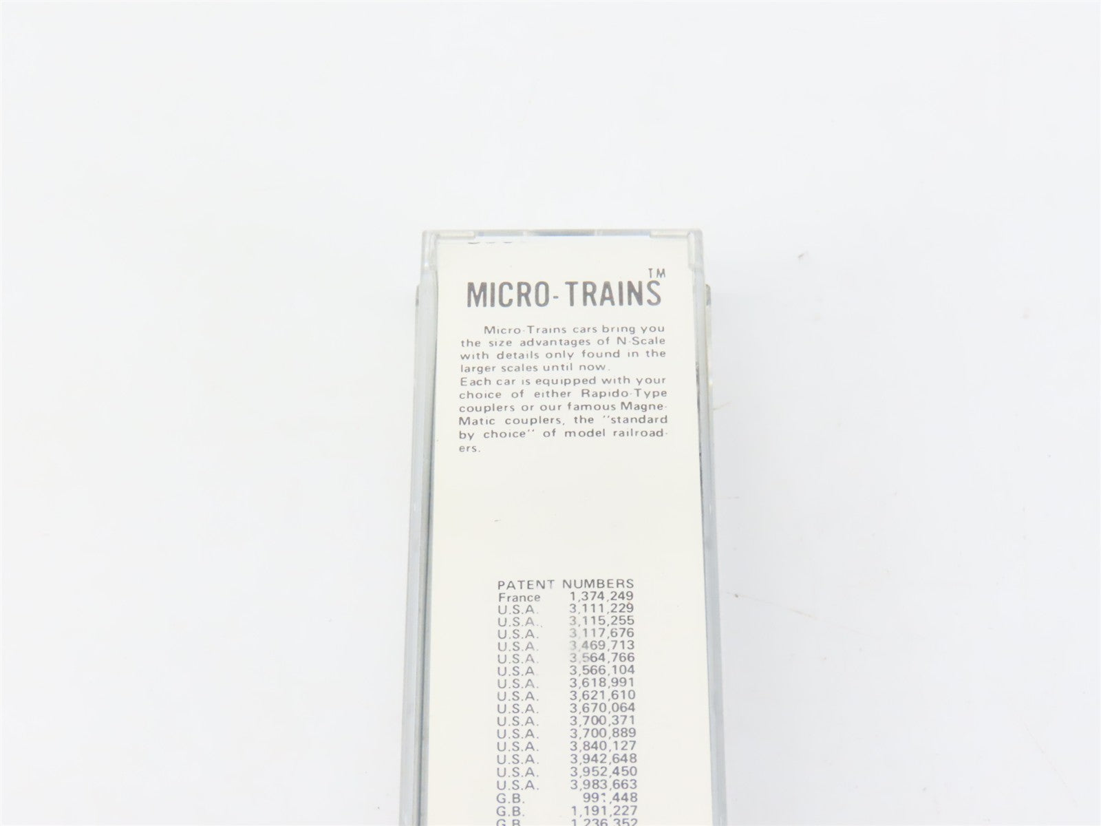 N Scale Micro-Trains MTL 33080 FEC Florida East Coast 50' Box Car 5029 RTR