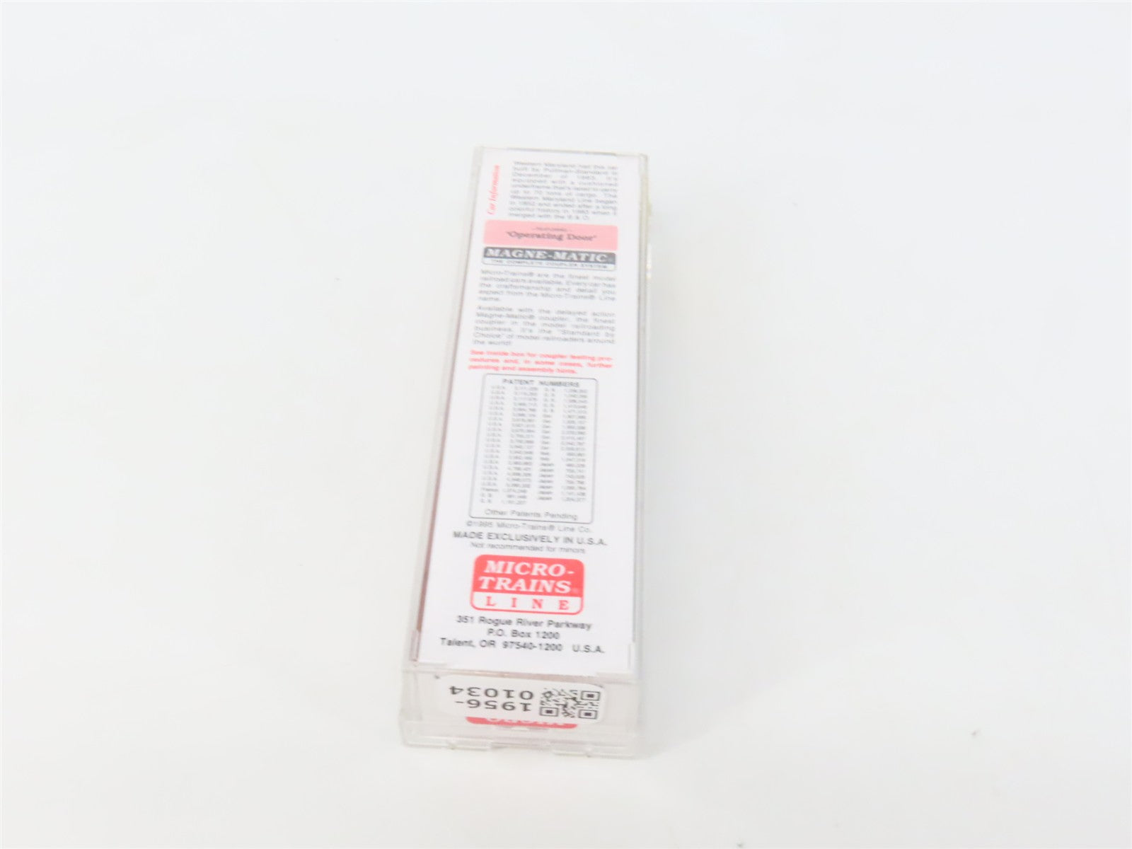 N Scale Micro-Trains MTL 33070 WM Western Maryland 50' Box Car 35006 RTR