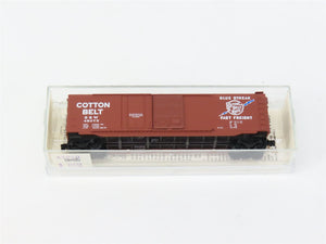 N Scale Micro-Trains MTL 33060 SSW Cotton Belt 50' Plug/Sliding Door Box Car RTR