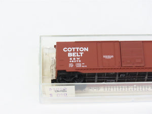 N Scale Micro-Trains MTL 33060 SSW Cotton Belt 50' Plug/Sliding Door Box Car RTR
