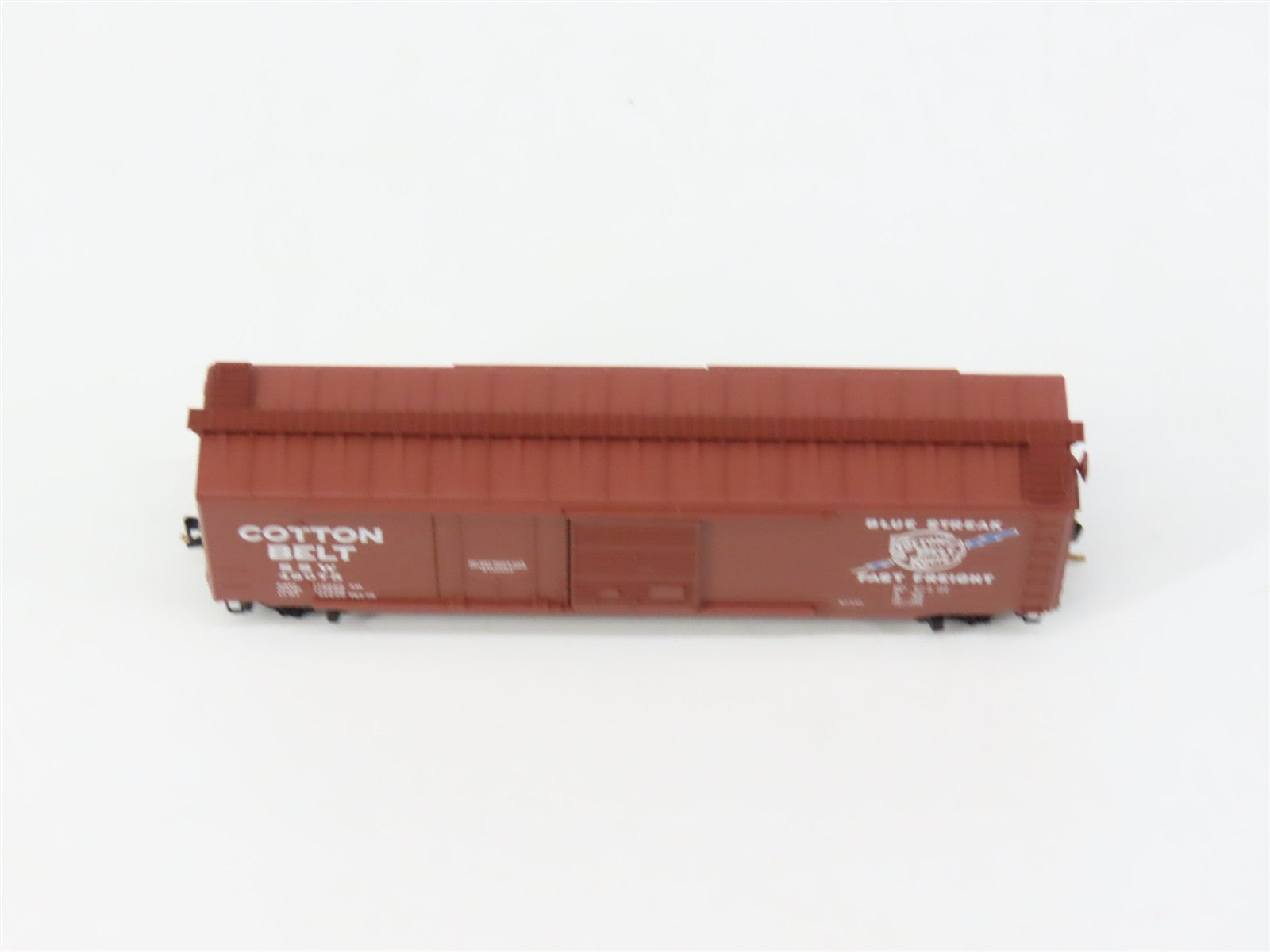 N Scale Micro-Trains MTL 33060 SSW Cotton Belt 50' Plug/Sliding Door Box Car RTR