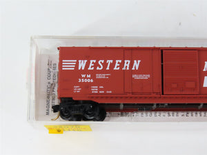 N Scale Micro-Trains MTL 33070 WM Western Maryland 50' Box Car 35006 RTR