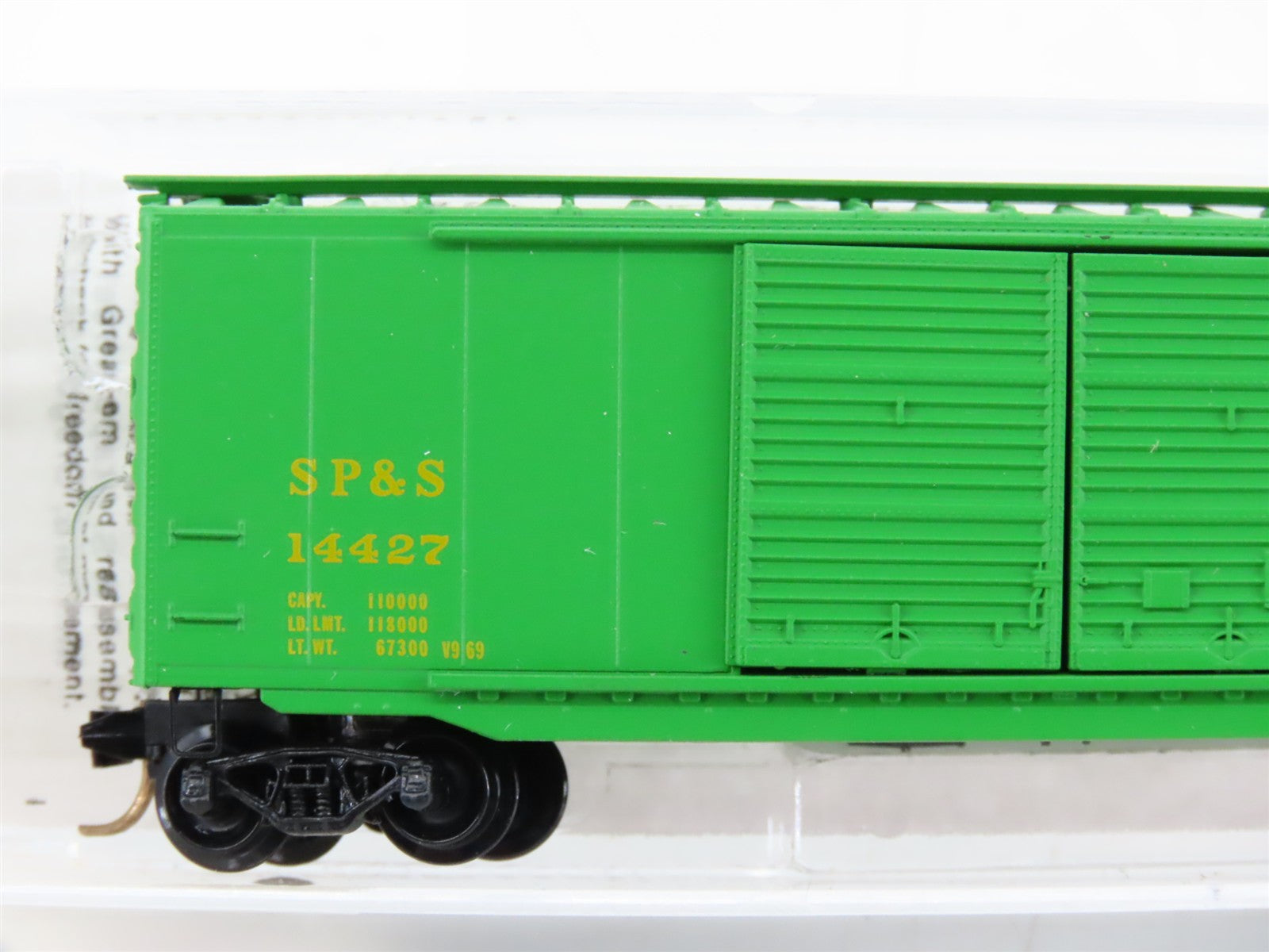 N Scale Micro-Trains MTL 34040 SP&S Spokane, Portland & Seattle 50' Box Car RTR