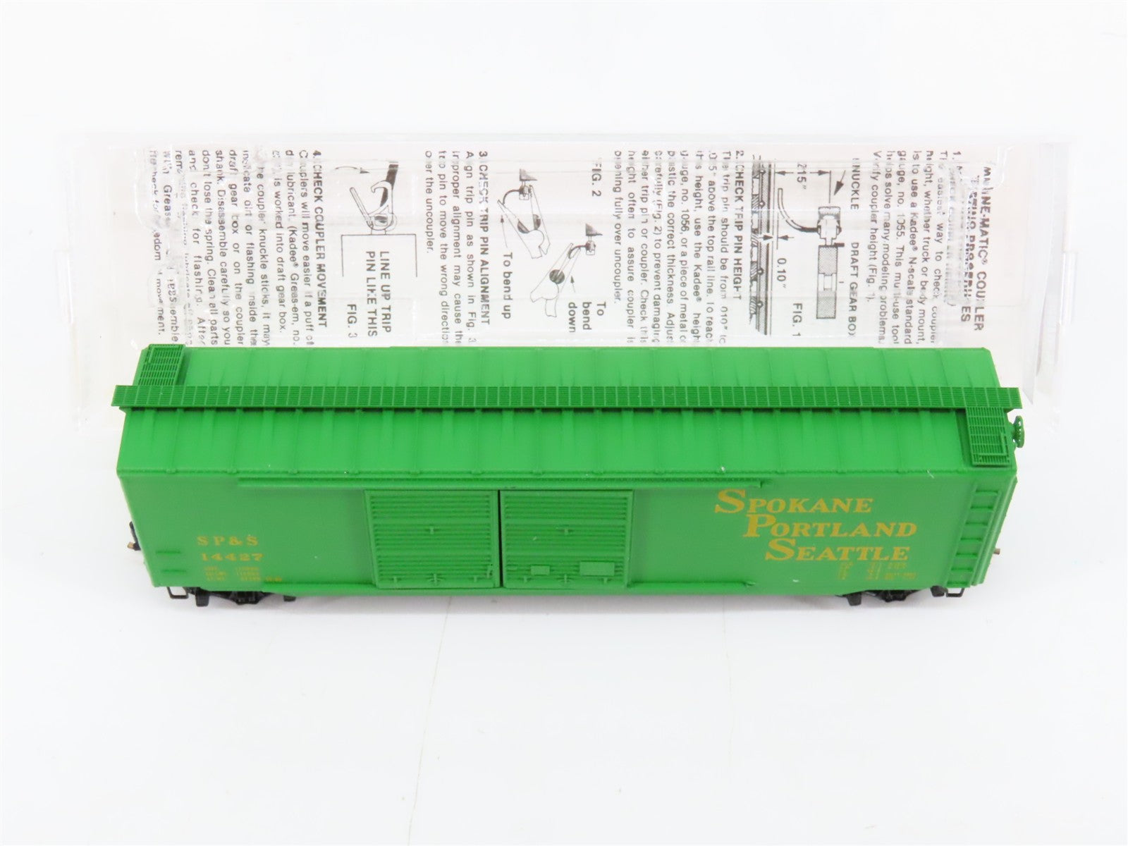 N Scale Micro-Trains MTL 34040 SP&S Spokane, Portland & Seattle 50' Box Car RTR