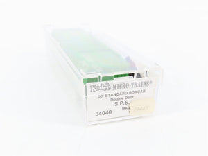 N Scale Micro-Trains MTL 34040 SP&S Spokane, Portland & Seattle 50' Box Car RTR