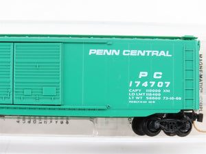 N Scale Micro-Trains MTL 34020 PC Penn Central 50' Box Car 174707 RTR