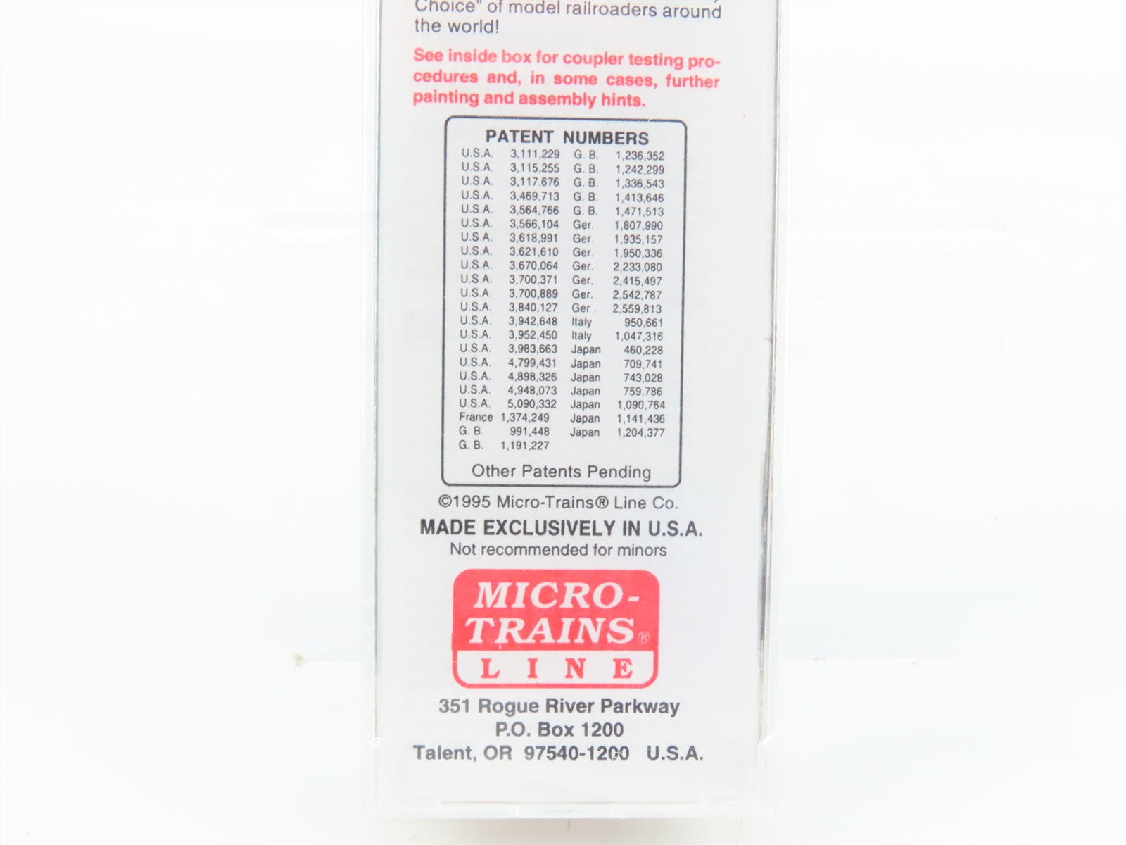 N Scale Micro-Trains MTL 34020 PC Penn Central 50' Box Car 174707 RTR