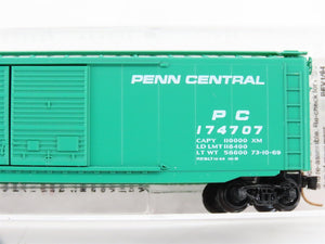 N Scale Micro-Trains MTL 34020 PC Penn Central 50' Box Car 174707 RTR