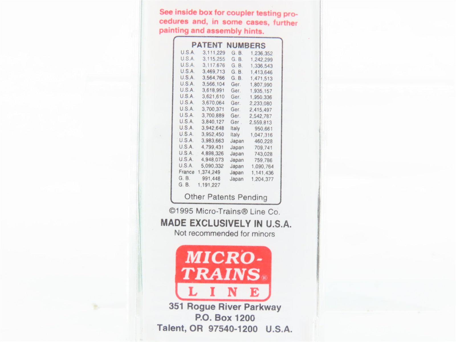 N Scale Micro-Trains MTL 34020 PC Penn Central 50' Box Car 174707 RTR